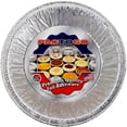 thumbnail image 4 of Pactogo 6" Aluminum Foil Mini Pie Pans - Disposable Small Baking Tin Plates with Clear Hinged Containers (Pack of 25 Sets), 4 of 9