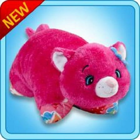 Pillow Pets Cat Flower Power Red Large 18" Plush Toy Gift