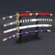 thumbnail image 3 of Ein Stck Waffe Roronoa Zoro Yama Spiel Schlssel Bund Waffe Modell Katana Samurai Schwerter Schmetter, 3 of 5