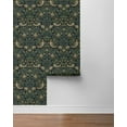 thumbnail image 5 of NextWall Blue Strawberry Garden Peel and Stick Wallpaper, 5 of 7