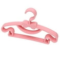 thumbnail image 4 of KQJQS 10Pcs Children Kids Plastic Coloured Coat Hangers Bow Clothes Hanger Kids Children, 4 of 5