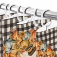 thumbnail image 7 of Shower Curtains for Bathroom-72"x78",Thanksgiving Pumpkin Farm Wood Barn Waterproof Bath Curtain Grommet Shower Curtain Set, 7 of 7