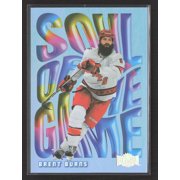 2024 SkyBox Metal Universe Soul of the Game Brent Burns #4 Carolina Hurricanes Hockey Card
