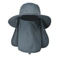 thumbnail image 2 of 100Fens Outdoor Quick-Drying Sunscreen Hat Fishing Breathable Sun Hat Cover Face Hat, 2 of 2