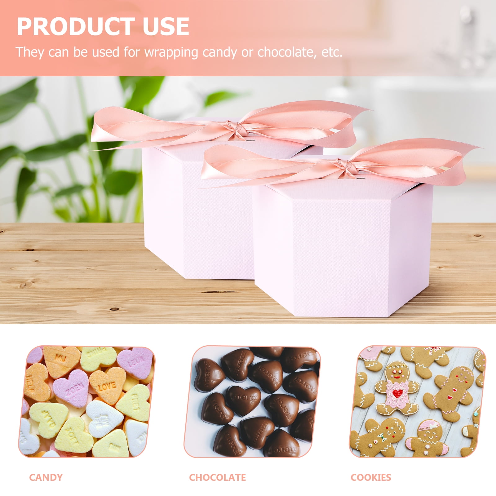 Bowknot Gift Box Valentines Day Presents Packaing Boxes Wedding Decorations  paper Box Halloween Birthday Christmas Gift Packing