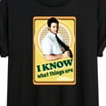 thumbnail image 3 of Parks and Recreation - I Know What Things Are - Juniors Ideal Flowy Muscle T-Shirt, 3 of 5