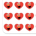 thumbnail image 2 of Sesame Street Elmo Face Heart Shaped Planner Calendar Scrapbook Craft Stickers, 2 of 6