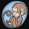 thumbnail image 2 of CafePress - Monkey Boy Maternity Dark T Shirt - Maternity Dark T-Shirt, 2 of 3