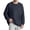 Navy, variant on StSilkitty Long Sleeve T-Shirts for Men Loose Casual Crew Neck Pullover Tops Lightweight Comfy Breathable Shirts