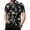 G Multicolour, variant on Men's Polo Shirts Short Sleeve Comfort Fit Printed Top Casual Outdoor Activities Spring Summer Golf Shirts A Black L