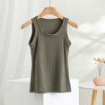 thumbnail image 4 of cfhntfmh Tank Tops for Women Athletic Sleeveless Scoop Neck Shirts Workout Yoga Summer Slim Stretchy Vests, 4 of 5