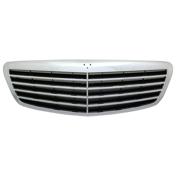 New Aftermarket  Premium Fit Chrome / Black Front Grille 22188000839040 fits 2007-2009 Mercedes-Benz S550