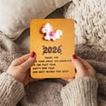 thumbnail image 4 of Pink 2026 Horse Year Pocket Card Greeting Note Card Encouragement Appreciation For Employee Friend Family Compact Size Soft Finish Quality Paper, 4 of 7