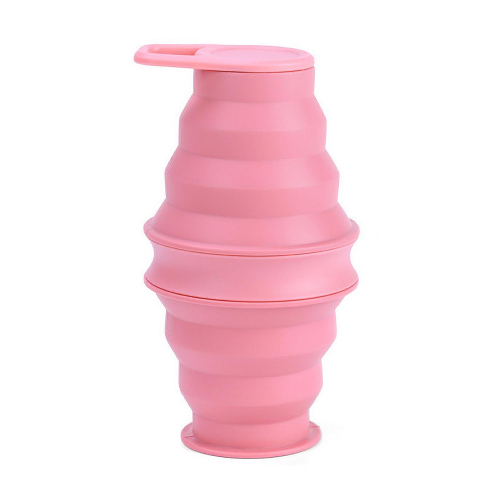 Opolski 500ML Collapsible Water Bottle Food Grade BPA Free Leak Resistant Portable Travel Hiking Sports Water Kettle