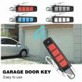 thumbnail image 6 of Universal 433MHz Cloning Remote Control 4 Buttons | 5 Pack | Garage Door Opener, Electric Gate, Car Alarm Replacement Key Fob, 6 of 9