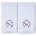 thumbnail image 3 of Monogrammed Hand Towels for Bathroom Kitchen Makeup | Personalized Gift for Wedding-Bridal | Custom Luxury Turkish Towel | Spa Collection, Oversized, 16 X 30 Inch, Set of 2, 3 of 3