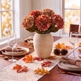 thumbnail image 2 of My Texas House Fall Faux Hydrangea Floral Arrangement in Ceramic Vase, Multicolor, 15", 2 of 4