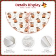 thumbnail image 3 of Sikiie Cute Little Pirate Red Panda Christmas Tree Skirt, Christmas Tree Decorations, Christmas Decor, Tree Mat Decoration(30-48IN)-48", 3 of 6