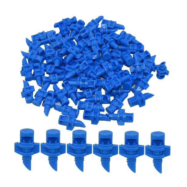 50 unids / set micro planta césped agua pulverización boquilla de riego Gloria boquilla de aspersión de césped