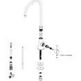 thumbnail image 3 of Elkay LKAV71FLS Avado 1.5 GPM Water Dispenser Faucet - Stainless Steel, 3 of 7