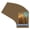 Aged Oak Brown, variant on Tawny Brown Picture Frame Mat for 16x22 Frames - Fits 12x19 Photos - 25 Mats