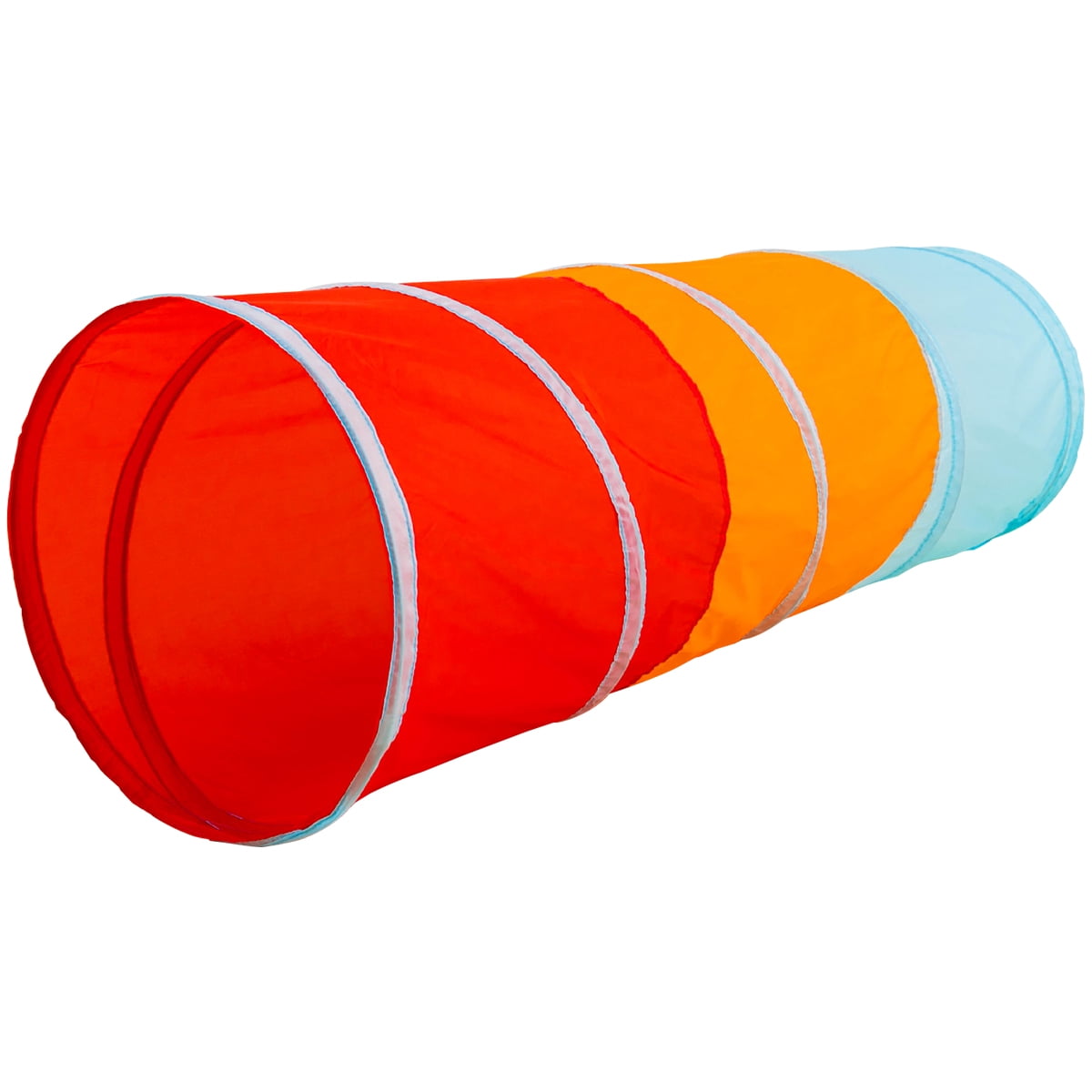 Kids Play Tunnel 5FT Pop Up Kids Crawl Tunnel Colorful Soft Comfortable Baby Crawl Tube Indoor