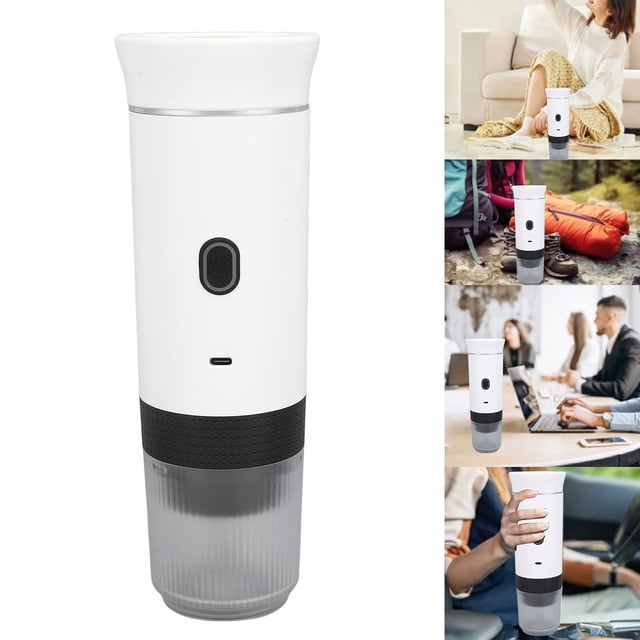 Portable Coffee Maker, Fully Automatic Handheld Car Coffee Machine, for Travel Office Workers and Household Use