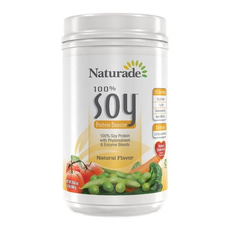 Naturade Soy Protein Booster, Natural Unflavored, 29.6 Oz