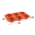thumbnail image 2 of JINSIJU Halloween Pumpkin Cake Mold Food Grade Silicone Cakes Mould 8 Colors, 2 of 5