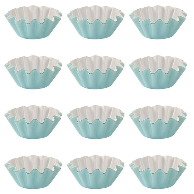 Miangastore Paper Baking Cups High Temperature Resistant Oil Paper 50Pcs 3X1.8In