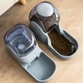 thumbnail image 4 of Automatic 3.8 L Waterer and Feeder Bundle Set, for Dog and Cat, Light Gray, 4 of 5