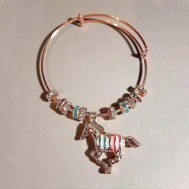 90 Uds. Brazalete expandible de Acero inoxidable YONGSHENG con alambre de moda Base en Blanco