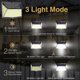 thumbnail image 1 of 228 Led Solar Security Light,2 Pack Solar Lights Outdoor Garden Fence Lights, 1 of 3