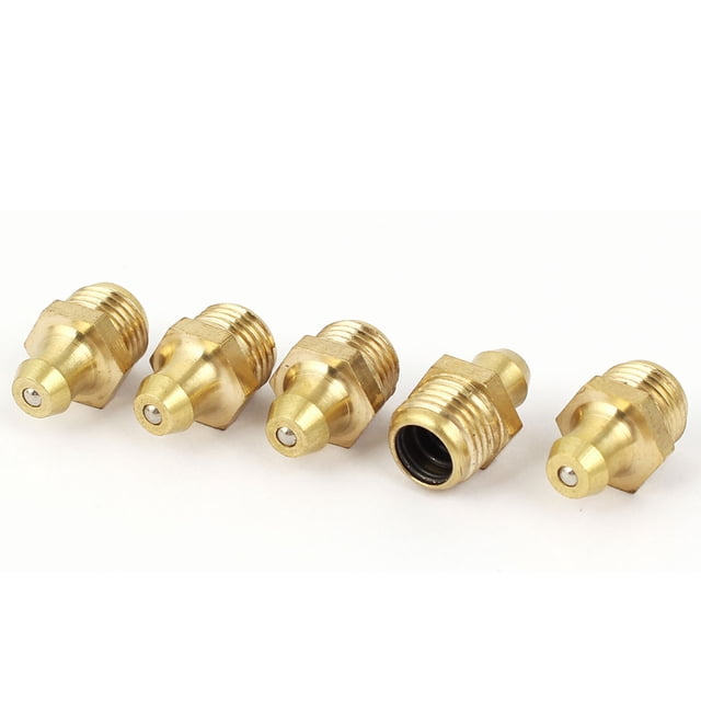 Unique Bargains Filetage Mâle M10 x 7mm Tige Droite 5 Pcs