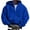 Blue#76, variant on LIIPEE Men Hoodies Solid Color Long Sleeve Drawstring Zip Up Hooded Sweatshirt With Pockets Male Casual Travel Sweatshirts,Coffee,Xxxl