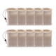 thumbnail image 4 of Bolsa de jabón colgante, bolsa de ahorro de jabón para exfoliante, viaje y baño, 10 Uds. con cuenta marrón, 4 of 8