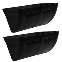 SEWCHICS Plastic Chicken Feeders Poultry Feeding Container Large Capacity Farm Use 2 Sets