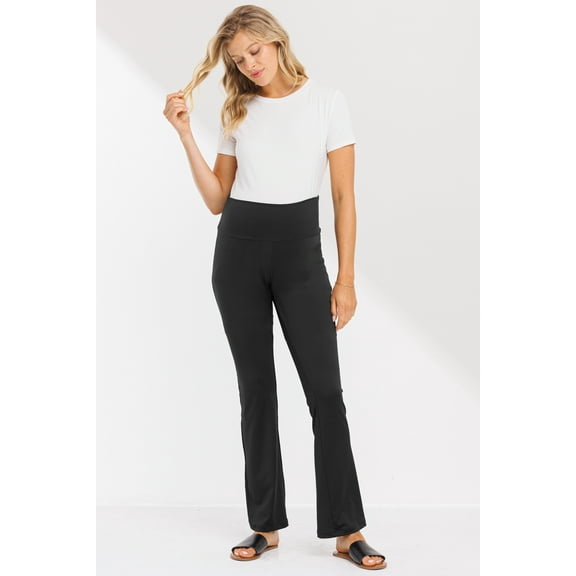 High Waisted Straight Leg Maternity Lounge Pants
