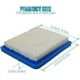 thumbnail image 3 of Filtro de aire de estufa de gas de 2 piezas, repuesto de filtro de aire para motor Briggs Stratton 491588 399959 491588S, 3 of 5