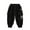 Black, variant on YTDSCS Boys Girls Warm Jogger Pants for Kids Toddler Autumn Winter Fleece Sweatpants Baby Padded Sweat Trousers Thickened Casual Pants with Pockets for 1-7 Years