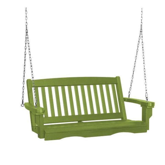 Classic Mission 4' Eco Plastic Porch Swing