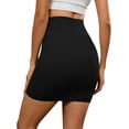 thumbnail image 3 of INSPIRE CHIC Women's High Waisted Half Slips Under Dress Tight Skirt Body Shaper Slimming Slip M Black, 3 of 5