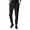 Black, variant on Mens Harem Pants Hip Hop Solid Color Track Cuff Lace Up Workout with Pocket 2 Pcs Men'S Jeans Autumn and Winter,Red,L