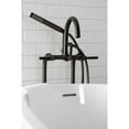 thumbnail image 4 of Aqua Vintage CCK8105DKL Concord Freestanding Tub Faucet with Supply Line, Stop Valve, Oil Rubbed Bronze, 4 of 7