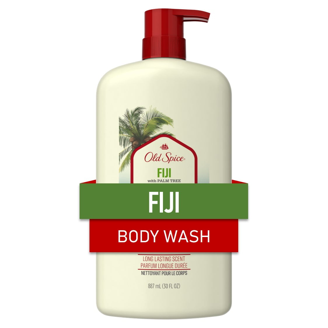 Old Spice Men's Body Wash Fiji with Palm Tree, 30 oz