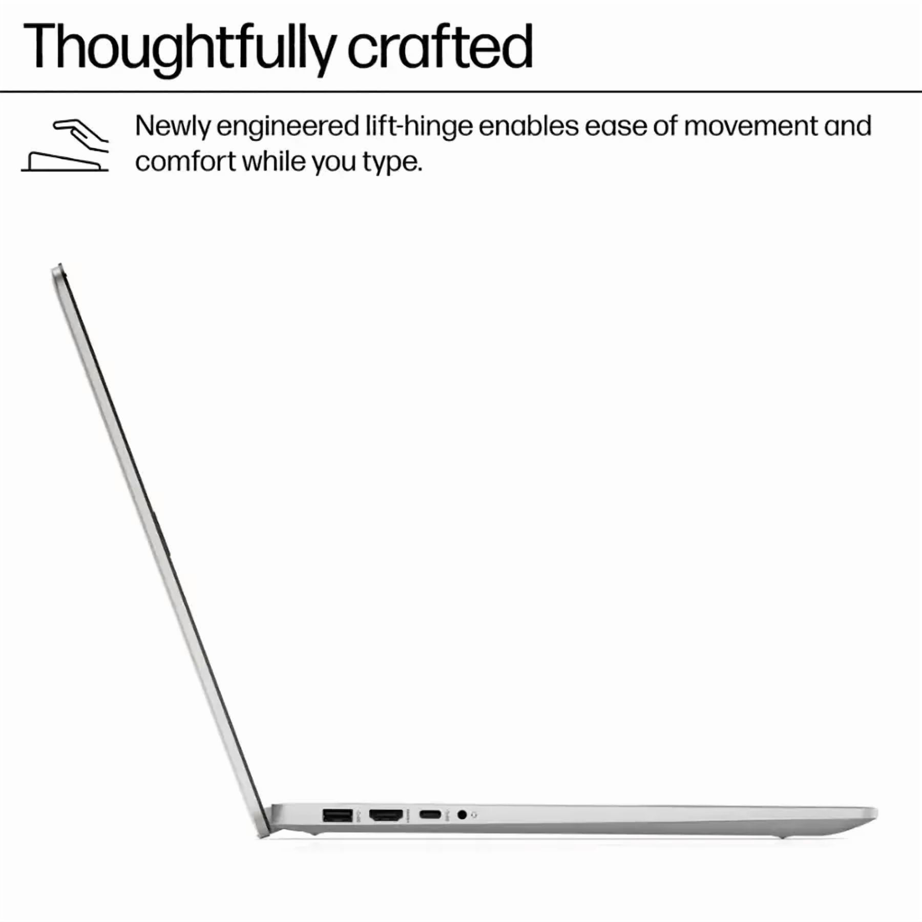 HP - 17.3" HD+ Laptop - Intel Core i3-N305 - 8GB Memory - 256GB SSD - Natural Silver