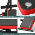 Goplus MultiFunctional Foldable Weight Bench Adjustable Situp Board w