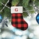 thumbnail image 1 of Xihbxyly Oferta de Iluminación Calcetines Navideños Bolsa de Regalo Navideña Colgante Calcetine Alfabeto Haig Rojo Adornos para Árbol de Navidad, 1 of 3