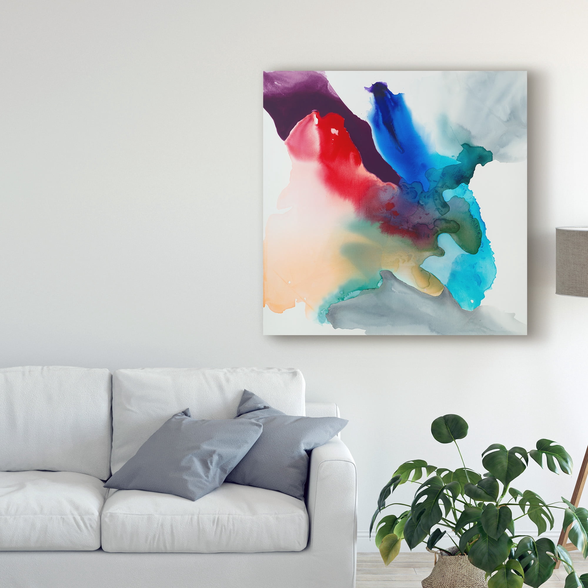 Trademark Fine Art 'Change II' Canvas Art by Sisa Jasper
