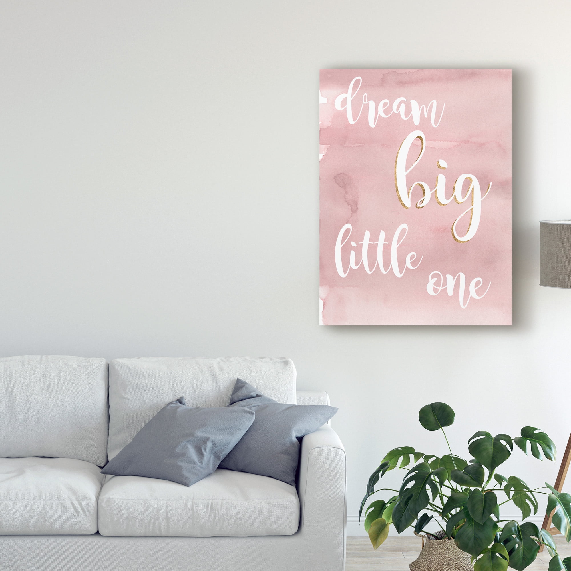Trademark Fine Art Typography Canvas Art ' Baby Girl Iv ' by Studio W